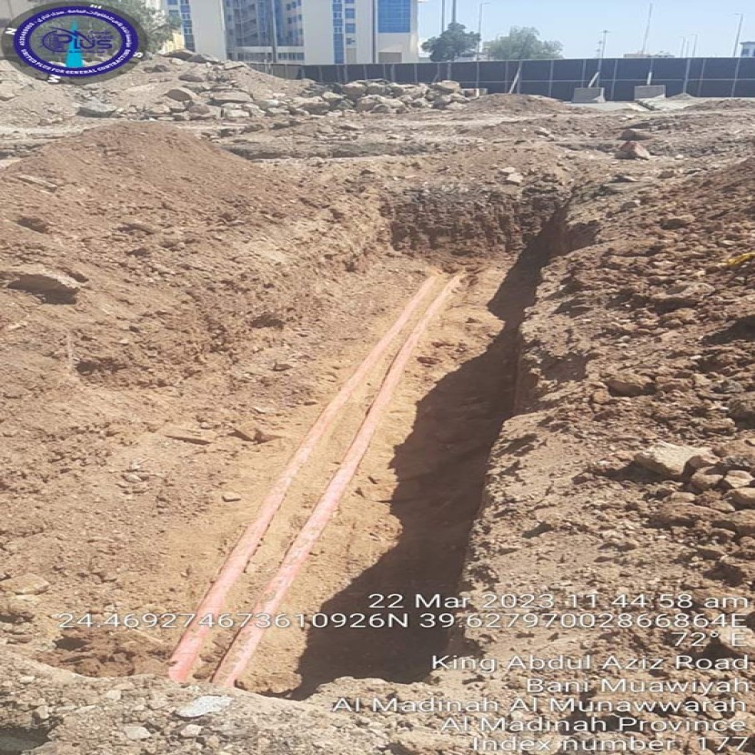 مشروع تجديد كابلات الجهد المتوسط الحية والغير الحية بمشروع رؤي المدينة