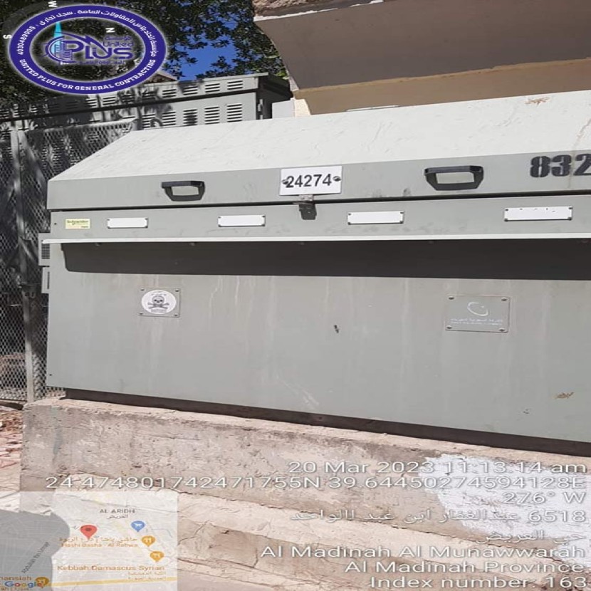 مشروع تجديد كابلات الجهد المتوسط الحية والغير الحية بمشروع رؤي المدينة